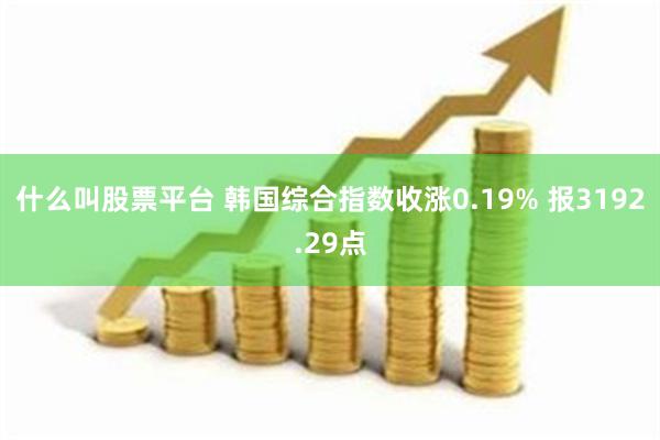 什么叫股票平台 韩国综合指数收涨0.19% 报3192.29点
